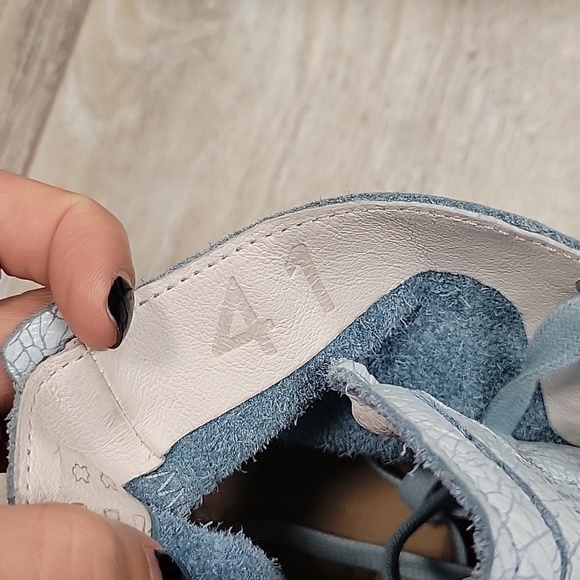 Blackstone | Shoes | Like New Light Sky Blue Blackstone Ll78  BLACKSTONE USA Size 41/11 Sky Blue LL78 Side Zip Sneakers